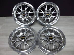 BBS RS-GT 17インチ 良品 ベンツ W210 W211 W202 W203 CLK SLK R170 R171 AUDI A4 A6 S4 S6 VW パサート ゴルフ ビートル BMW