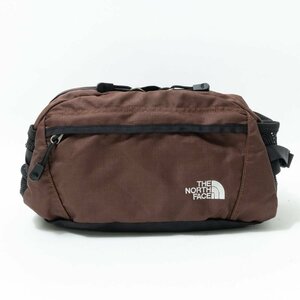 【1円スタート】THE NORTH FACE ザ・ノース・フェイス NM06554A クラシックカンガ ウエストバッグ ショルダーバッグ ブラウン 合成繊維