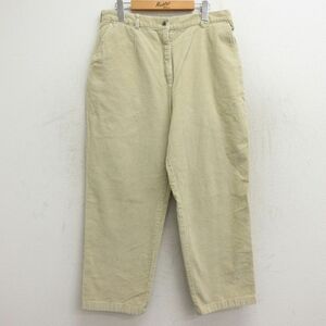 古着 エルエルビーン LLBEAN コーデュロイ パンツ レディース 00s ベージュ カーキ 23dec25 中古 ボトムス 2OF