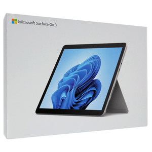 【中古】マイクロソフト Surface Go 3 8VA-00015 プラチナ 元箱あり [管理:1050022360]