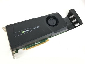 【グラボ・2.5GBメモリ搭載】NVIDIA Quadro 5000 DDR5 ビデオカード グラフィックボード 動作保証 中古品【管:GB-101105】