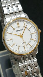 稼動品！！プライスタグ＆説明書付き！！CITIZEN/シチズン EXCEED/エクシード レディース クォーツ ウォッチ 腕時計 USED品 3332-T005608＊