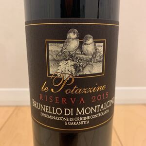 ブルネッロ・ディ・モンタルチーノ・リゼルヴァ 2015 レ・ポタッツィーネ 750ml 15% Brunello di Montalcino Riserva 2015 Le Potazzine