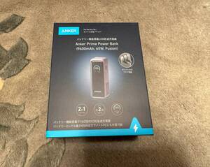 新品未開封 Anker アンカー Prime Power Bank 9600mAh 65W Fusion モバイルバッテリー スマホ ノートPC 