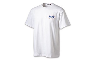 日産コレクション NISMO HERITAGE Tシャツ フロント&バックロゴ1984 ホワイト サイズ: LL ニスモ ロゴ入り ファッション 白色 ニッサン