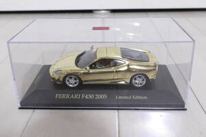 超レア 未使用 送料無料 1/43 iXO イクソ Ferrari F430 ゴールド Limited Edition