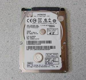 内蔵SATA 2.5インチHDD 日立 HTS543232A7A384 7mm厚 320GB