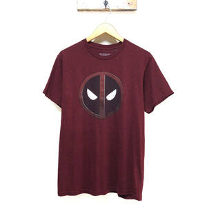 【980円スタート】USA 古着 マーベル デッドプール キャラクター Tシャツ メンズM MARVEL アメコミ アメカジ 映画 古着卸 BA0079