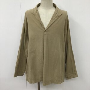 marka 2 マーカ シャツ、ブラウス 長袖 M17B-02SH01C プルオーバー スキッパーシャツ Shirt Blouse ベージュ / ベージュ / 10099831