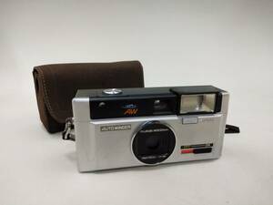 0129-0008　 中古★POCKET FUJICA FLASH AW AUTO WINDER FUJINON WIDE 20mm 富士フイルムポケットフジカ フラッシュAW フジ ケース