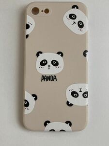 新品iphoneケース　7/8/SE2.3用　パンダのスマホケース　動物園　アニマル　大熊猫　ソフトケース　シリコンケース イラスト