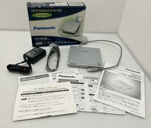 D(0902y14) Panasonic パナソニック KXL-CB45AN ポータブルDVD-ROM&CD-R/RW ドライブ 外付け ★通電OK ★動作未確認