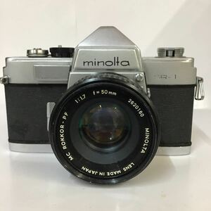 MINOLTA SR-1 ビンテージ フィルムカメラ レンズ付き ミノルタ【ジャンク】