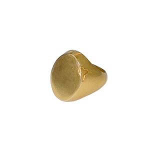 MM6 Maison Margiela Ring エムエム6 エムエムシックス メゾン マルジェラ ダメージ シグネット リング 指輪 アクセサリー ユニセックス