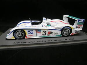 1/43　アウディ　R8　LM2005　ウイナー　＃3　チャンピオン　レーシング