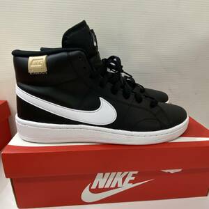 Nike スニーカーCOURT ROYALE 2 MID コート ロイヤル 2 ミッド CQ9179-001 28 ナイキ⑨