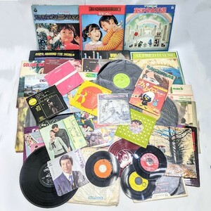 【レコード】1円～ 大量おまとめ セット LP SP 邦楽 洋楽 ポップス 歌謡 童謡 特撮 ヒーロー アニメ 昭和 平成 レトロ 当時物 コレクション