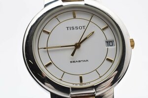 ティソ シースター デイト ラウンド コンビ T281 クオーツ レディース 腕時計 TISSOT