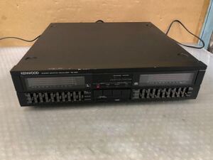 KENWOOD GE-800，イコライザー　通電OK，その他動作未確認　キズ汚れあり　中古現状品　ジャンク品（100s）