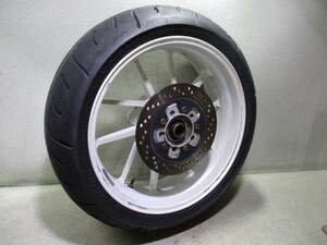 F◆リアホイール418　GALESPEED.TYPE-R.めくれ無.17×6.00.28φ.送料無料(一部地域除外).〔検索用〕GSX1300R隼.バンディット1200.GSX-R750.