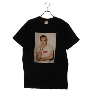 SUPREME シュプリーム 16SS Morrissey Tee モリッシーフォトプリントTシャツ ブラック