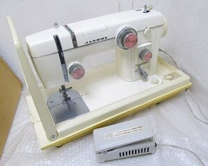 PK19814U★JANOME・ジャノメ★ミシン★MODEL 802　カム（24個）・ペダル付★