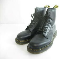 美品 ドクターマーチン Dr.Martens AW006 PASCAL 8ホールブーツ UK8 ブラック 黒 メンズ