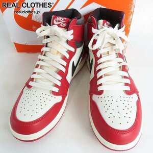 NIKE/ナイキ AIR JORDAN 1 HIGH OG CHICAGO LOST & FOUND DZ5485-612/28 /080