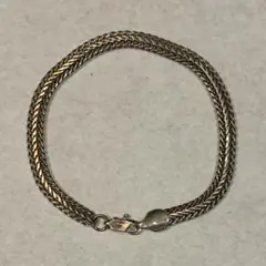 【刻印あり】HERRINGBONE CHAIN silver925ブレスレット