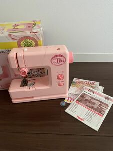 ■TOMY TiNA ティナ■ジュニアのための本格派ミシン　　玩具　動作確認済み　レトロ