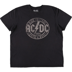 古着 AC/DC エーシーディーシー バンドTシャツ バンT メンズXL相当 /eaa474831