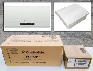 [未開封品] カナディアンソーラー パワーコンディショナ PWC-CSP-55N1F 木谷電器 接続箱 KTN-CBD3C01 5.5kW CSP55N1F 太陽光 [西那須野店]