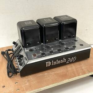 1円 McIntosh 真空管パワーアンプ MC240 マッキントッシュ【現状販売品】24H 北TO2