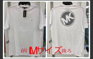 ☆セール☆ 新品値札付き レア 大人気 MICHAEL KORO マイケルコース ロゴ 半袖Tシャツ　ホワイトM