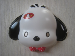 お面　ポチャッコ　1枚　イヌ　Pochacco The Yorimichi Dog　2019年　サンリオ　Sanrio　お部屋の飾りに　お祭り　おめん 犬