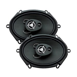 ■USA Audio■Power Acoustik パワーアコースティック EF-573 3-Way 12.7ｘ17.8cm (5ｘ7インチ) Max.500W●保証付●税込