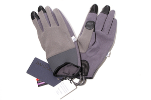 2 未使用品 nonnative ノンネイティブ HIKER GLOVES POLY FLEECE POLARTEC BY GRIP SWANY フリース ポーラテック グローブ 手袋 CEMENT セ