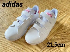 adidas キッズ 21.5cm スニーカー　アドバンスコート