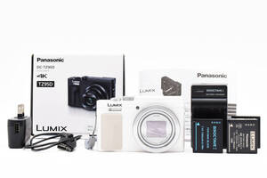 【美品 元箱あり】パナソニック PANASONIC LUMIX DC-TZ95D-W ホワイト #2352355A