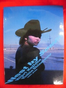 V146 小島聖写真集「West by South」撮影：篠山紀信　朝日出版社 1999年初版