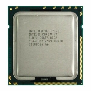 Intel Core i7-980 SLBYU 6C 3.33GHz 12MB 130W LGA 1366 AT80613006756AA