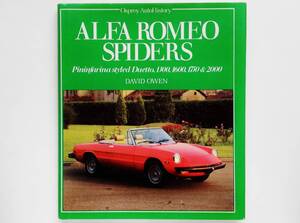 Alfa Romeo Spiders Pininfarina styled Duetto,1300,1600,1750&2000 アルファロメオ スパイダー デュエット ピニンファリーナ