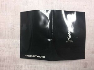 イヴ・サンローラン ボーテ Yves Saint Laurent Beaute YSL BEAUTY HOTEL イベントノベルティ ステッカー カード アイマスクセット 黒