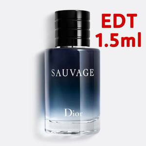 ディオール ソバージュ EDT 1.5ml Dior SAUVAGE 香水