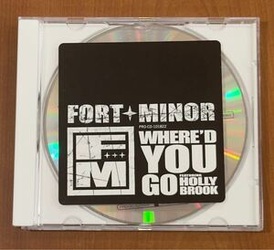 US オリジナルシングルCD 【プロモ/promotional copy】Fort Minor “Where’d You Go” 中古美品