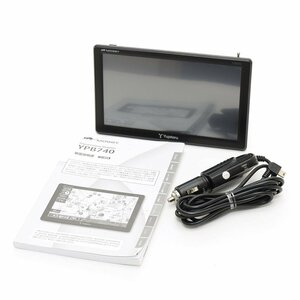 ▽513129 YUPITERU ユピテル MOGGY ポータブルカーナビ YPB740 ジャンク 7V型 ワンセグ ポータブルナビ