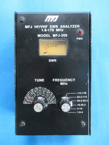 HF/VHF　SWRアナライザ　MFJ-209