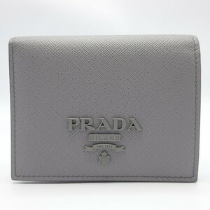 プラダ 財布 二つ折り財布(小銭入れあり) PRADA レザー ロゴ 1MV204 2EBW F0K44 SAFFIANO SHINE アウトレット レディース 