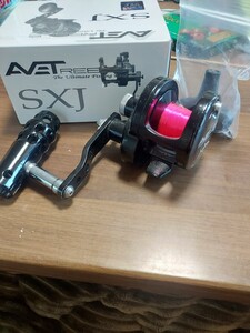 アベットリール　AVET SXJ5.3 レバードラグ　黒　ブラック