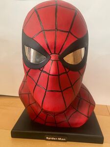 スパイダーマン　フルサイズヘッド　レジンバスト　限定品　完品　箱付　送料無料！ フィギュア